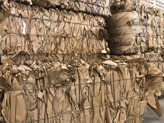 Resíduo Aparas de papelão (OCC) prensadas destinado por Prestador #8349